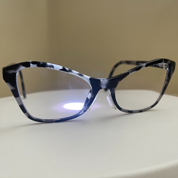 Auc Prada tortoise black and gray frame prescription glasses